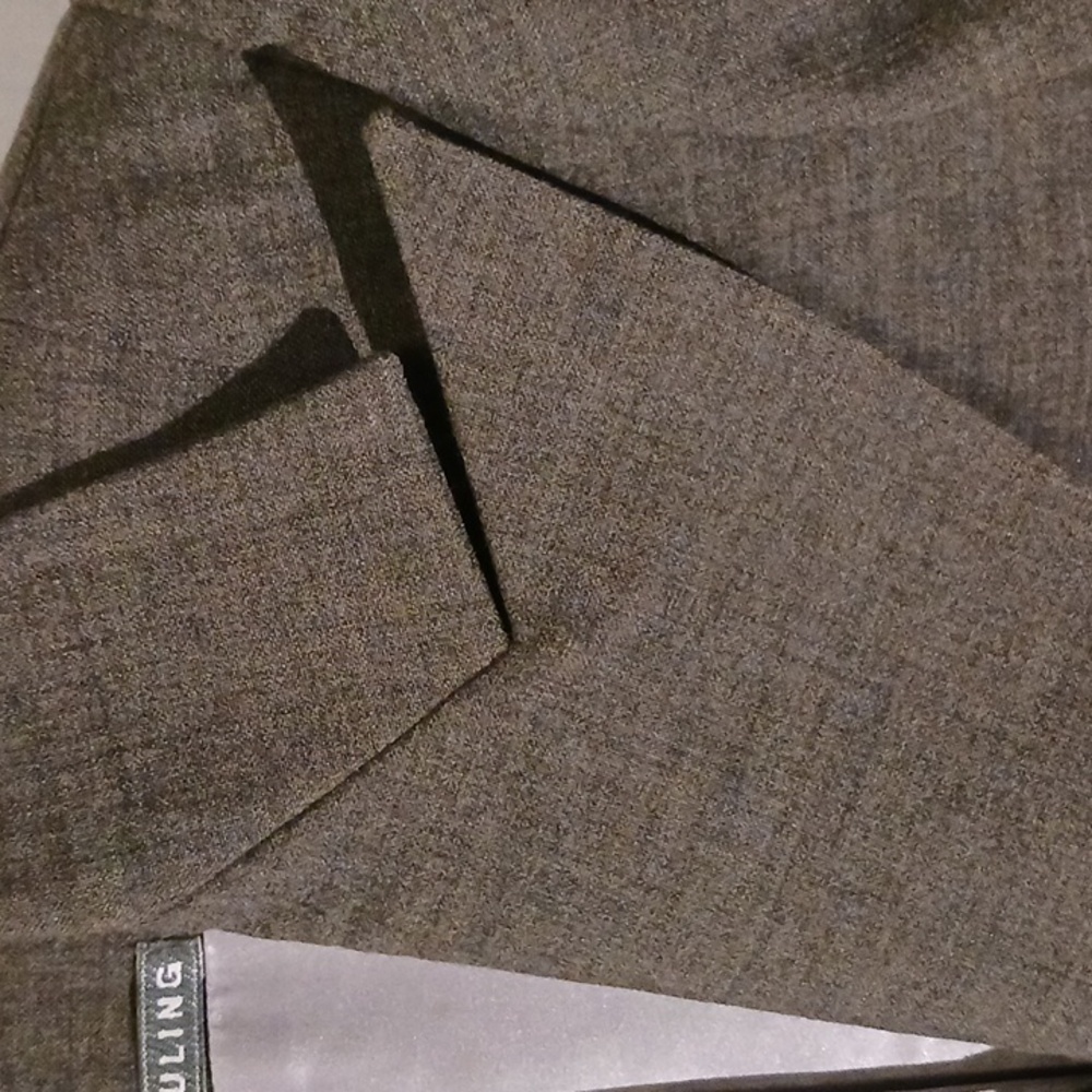 Anna Huling Gray Wool Blazer - image 4
